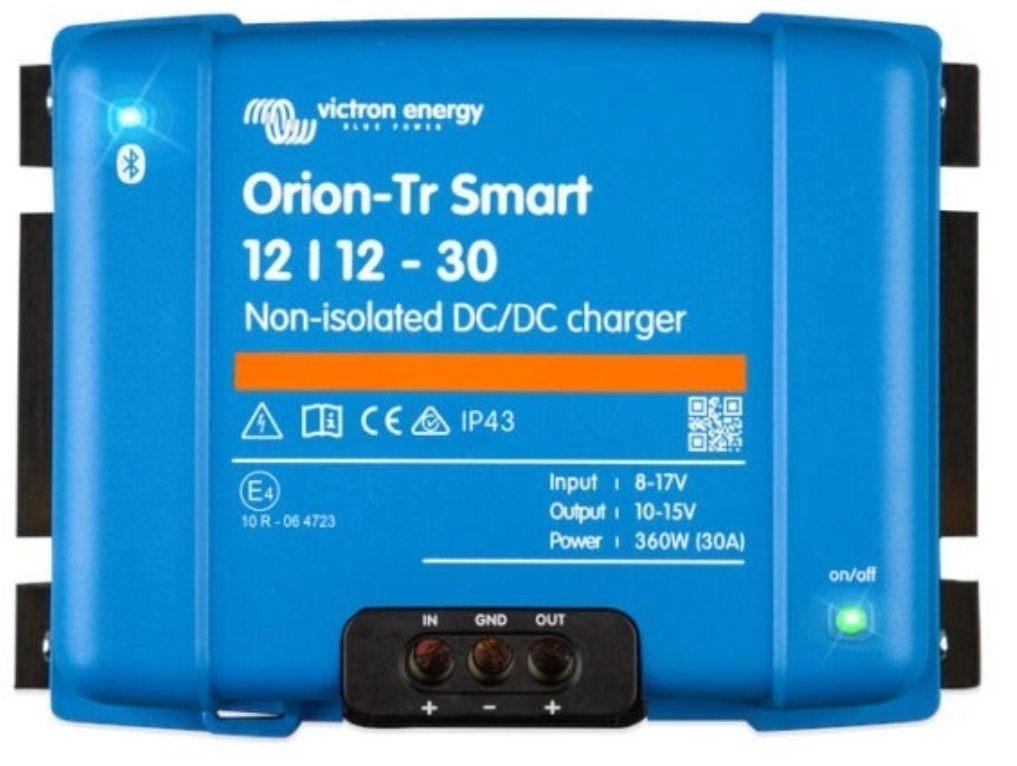 Victron Orion-TR Smart non isolated DC-DC Battery to Battery Charger 12v 30A