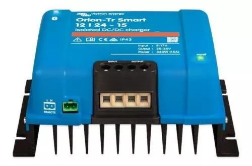 Victron Orion-Tr Smart 12/24 15A Isolated DC-DC Battery to Battery Charger buck