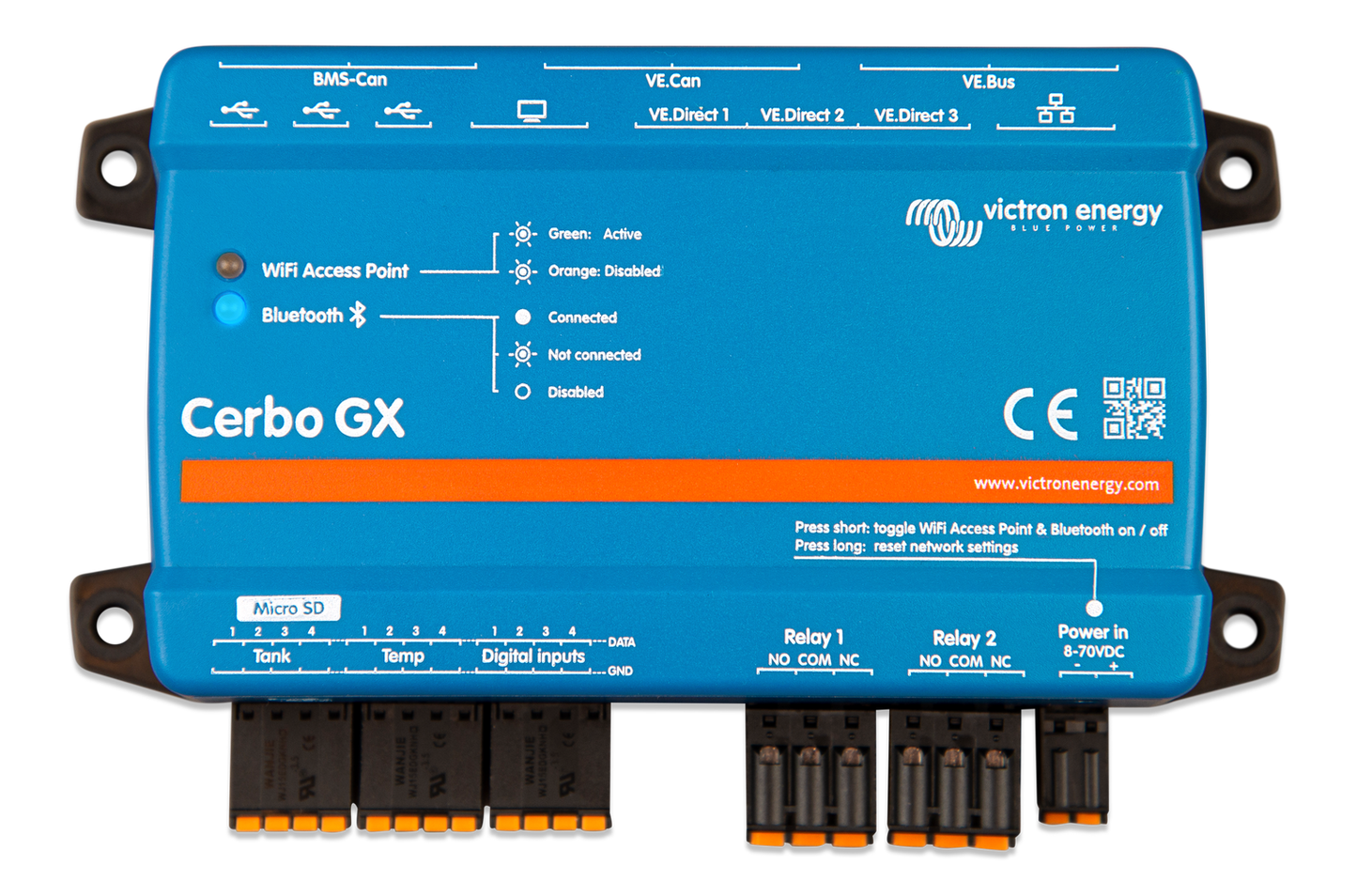 VICTRON MONITORING & CONTROL PANEL CERBO GX Brand new. Touch 50 5 Year Warranty